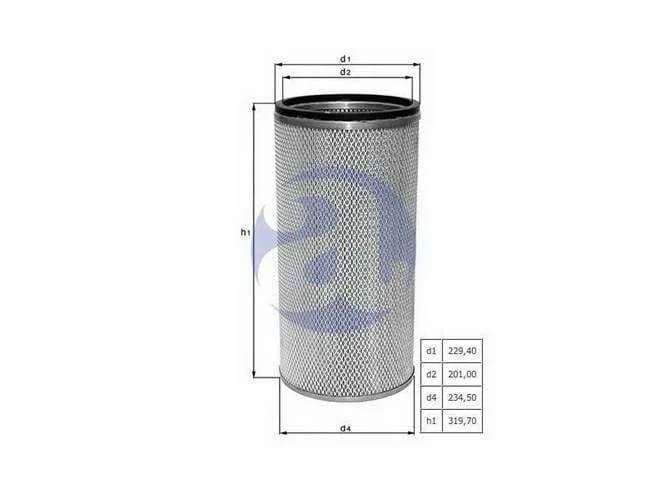 FILTRO AIRE CATERPILLAR LX116