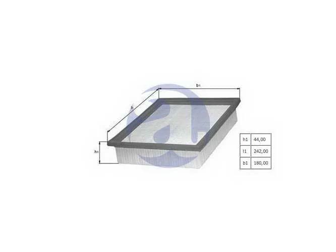 FILTRO AIRE FIAT FIRE FIORINO DUNA LX907