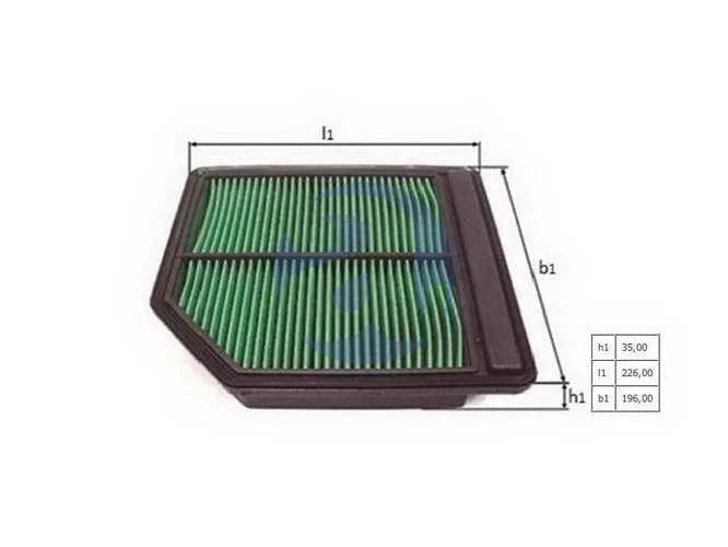 FILTRO AIRE HONDA CIVIC 16V LX1645