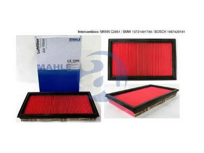 FILTRO AIRE MINI COOPER S 1.6 LX1269
