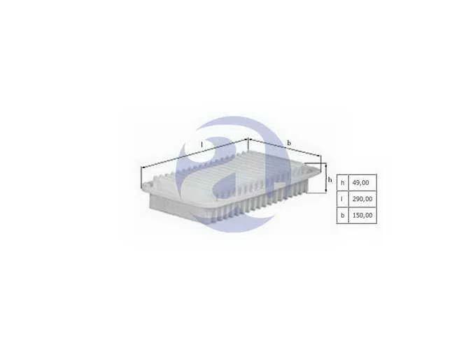 FILTRO AIRE TOYOTA COROLLA /08 LX1286