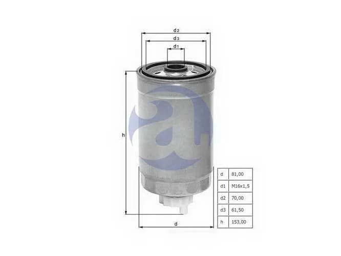 FILTRO COMB.FIAT DUNA DIESEL KC18