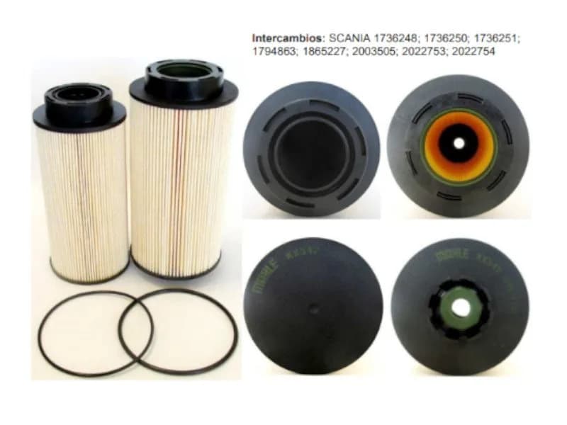 FILTRO COMB.SCANIA BUS G480 KX542 KIT