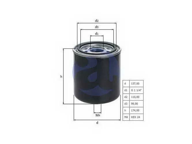 FILTRO SECADOR AIRE SCANIA AL14
