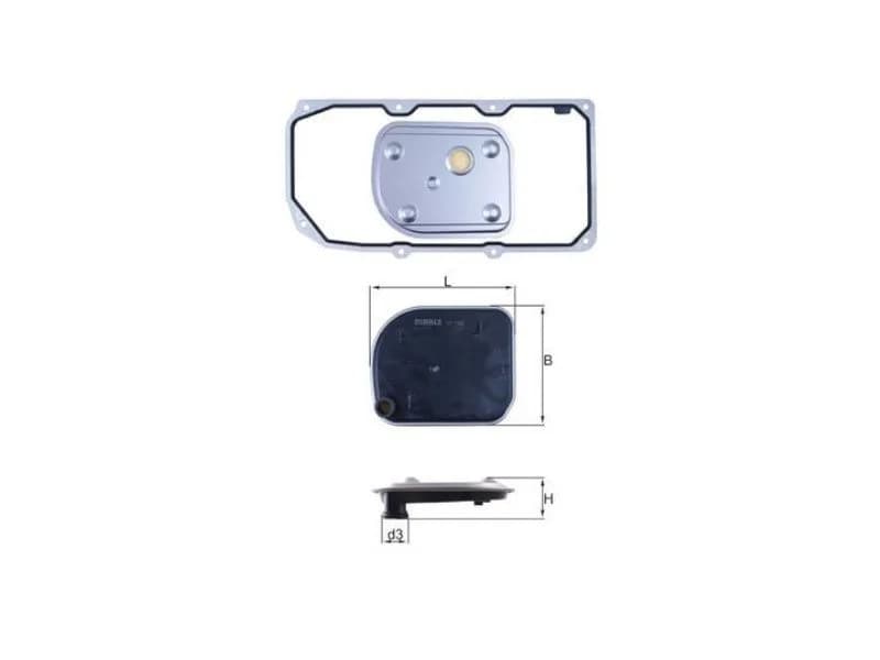 FILTRO TRANSM.MB.CLASSE A A200 HX158D1
