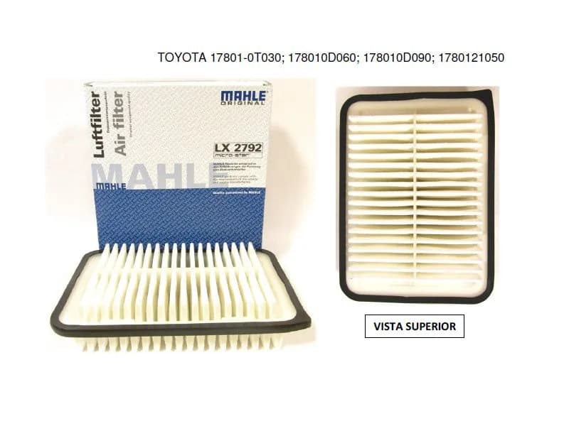 KIT FILTROS TOYOTA COROLLA 1.8 08/. 341H1