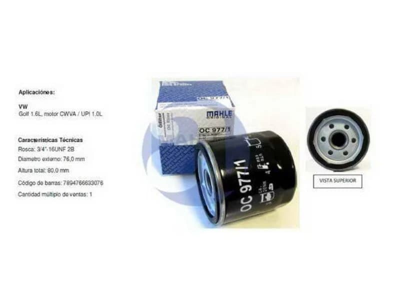 KIT FILTROS VW T-CROSS 1.6 351H